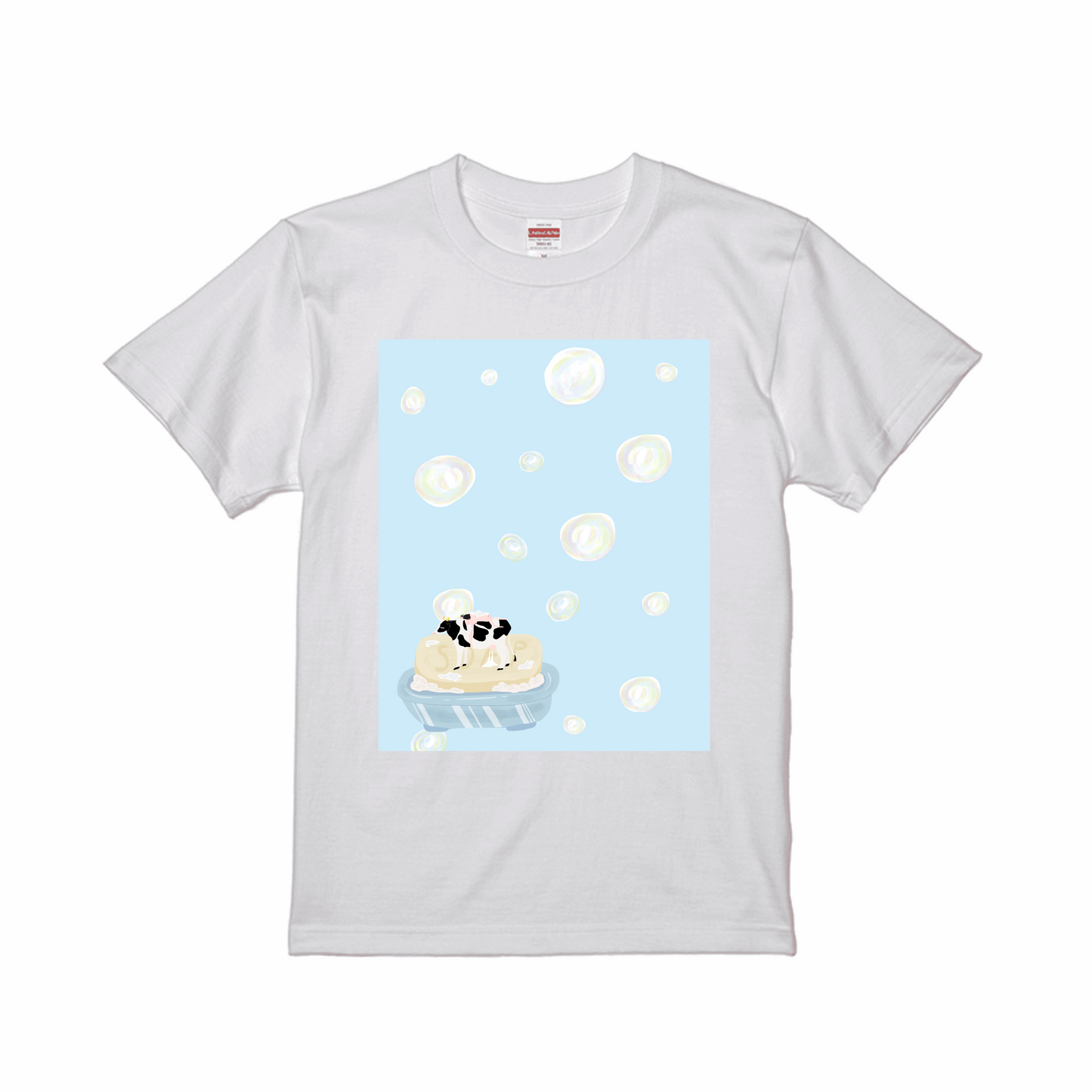 ホワイトスタンダード半袖Tシャツ Sサイズ