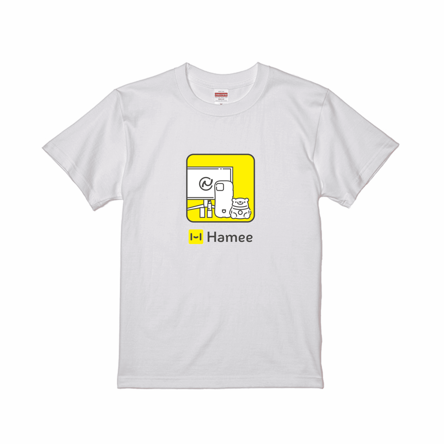 スタンダード半袖Tシャツ ホワイト
Mサイズ