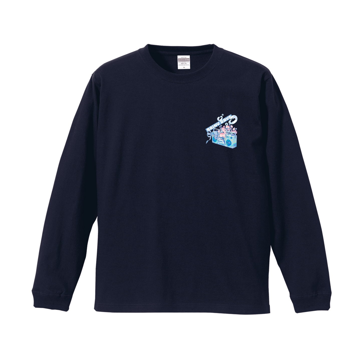 ネイビーロングスリーブTシャツ Mサイズ