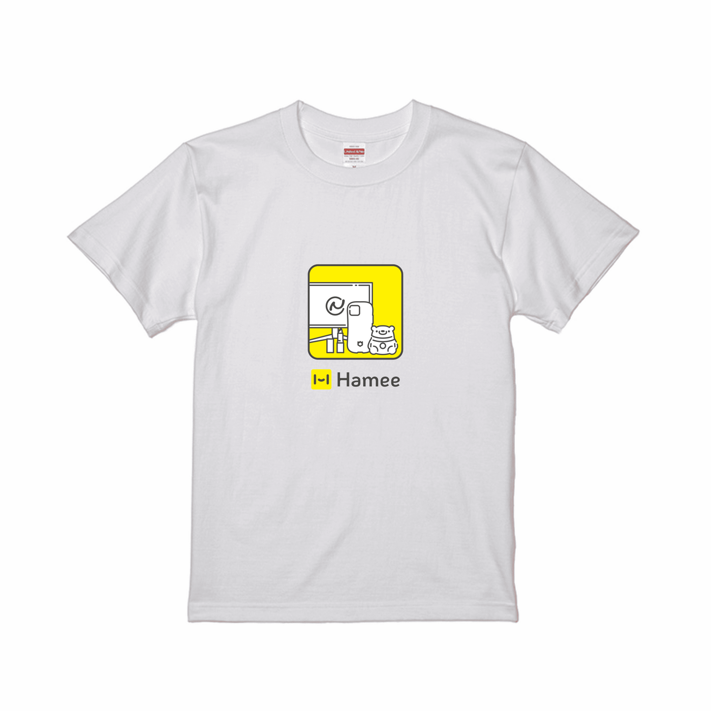 スタンダード半袖Tシャツ ホワイト
Mサイズ オリジナルスタンプ 推し活