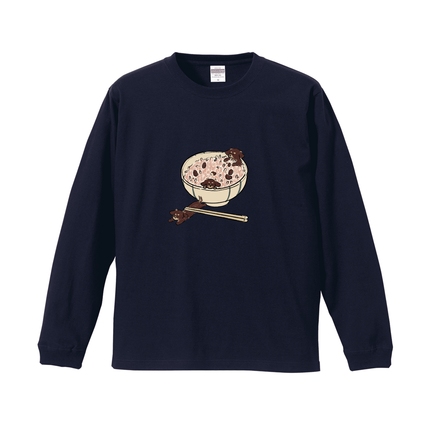 ネイビーロングスリーブTシャツ XLサイズ