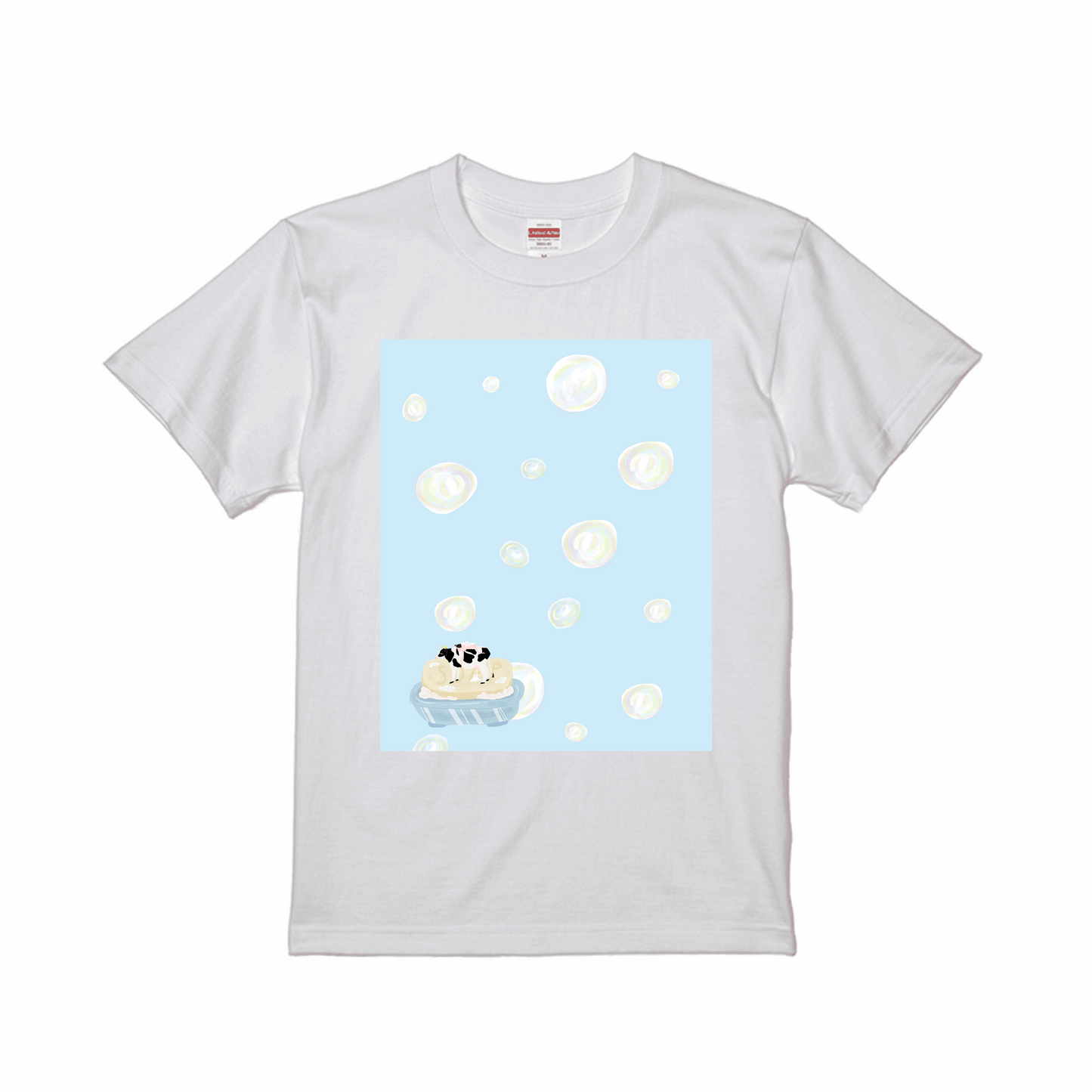 ホワイトスタンダード半袖Tシャツ Sサイズ