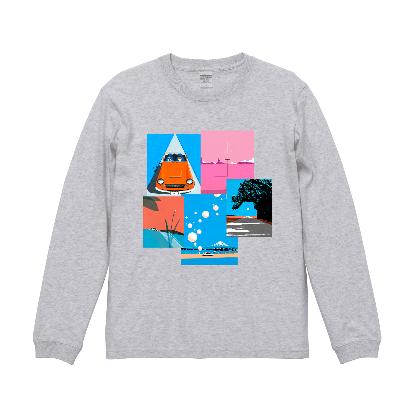 アッシュロングスリーブTシャツ XLサイズ