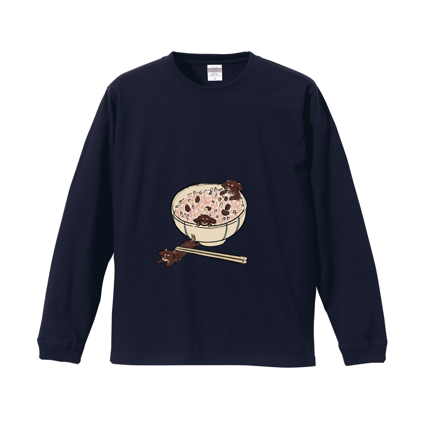 ネイビーロングスリーブTシャツ XLサイズ