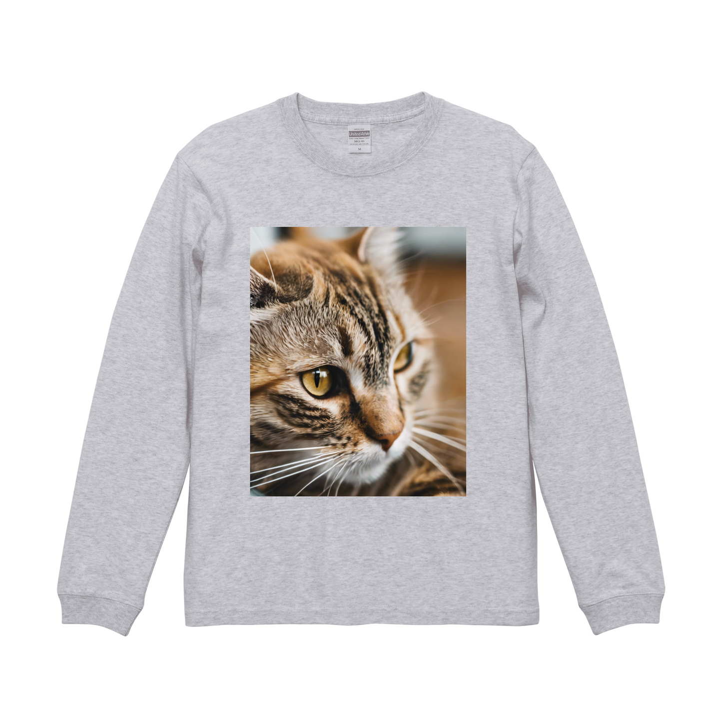 アッシュロングスリーブTシャツ Sサイズ 猫