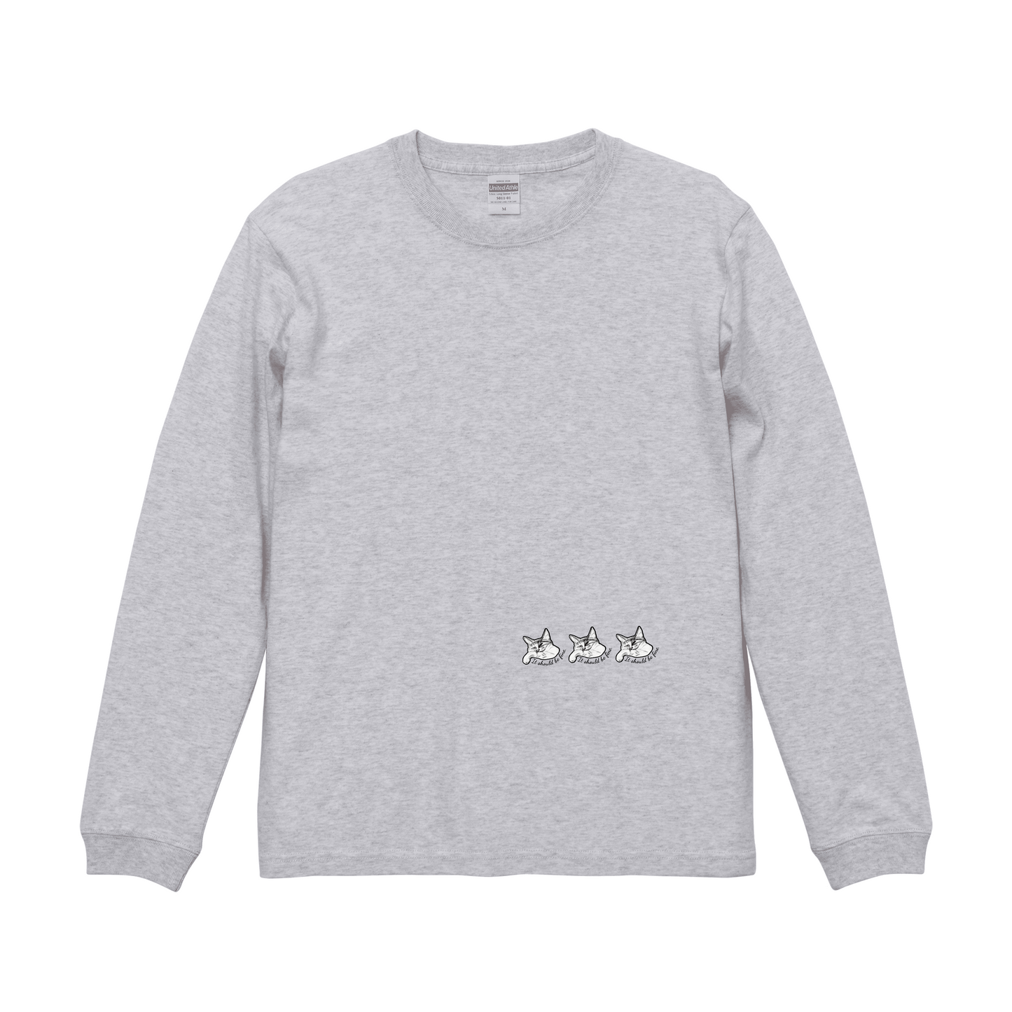 アッシュロングスリーブTシャツ Sサイズ