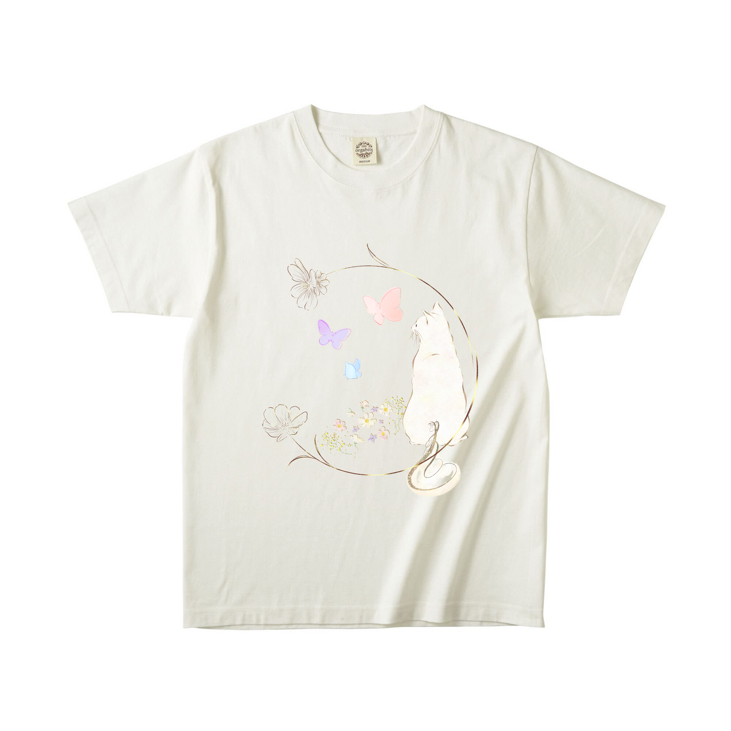 オーガニック半袖Tシャツ コットン
ナチュラル
Mサイズ