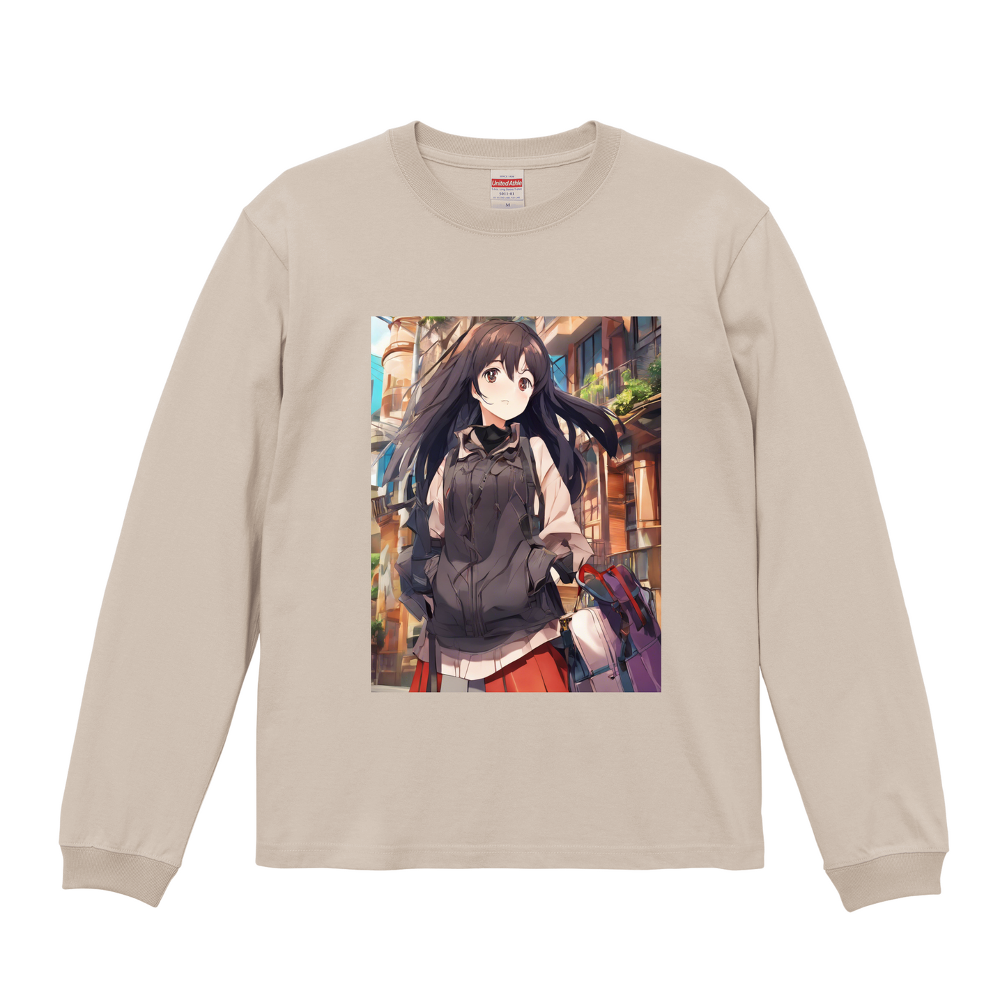 サンドベージュロングスリーブTシャツ Mサイズ 太田夢莉