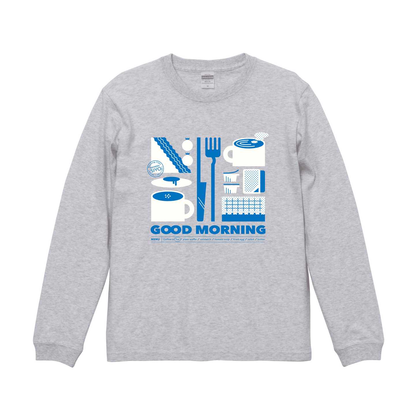 アッシュロングスリーブTシャツ Lサイズ