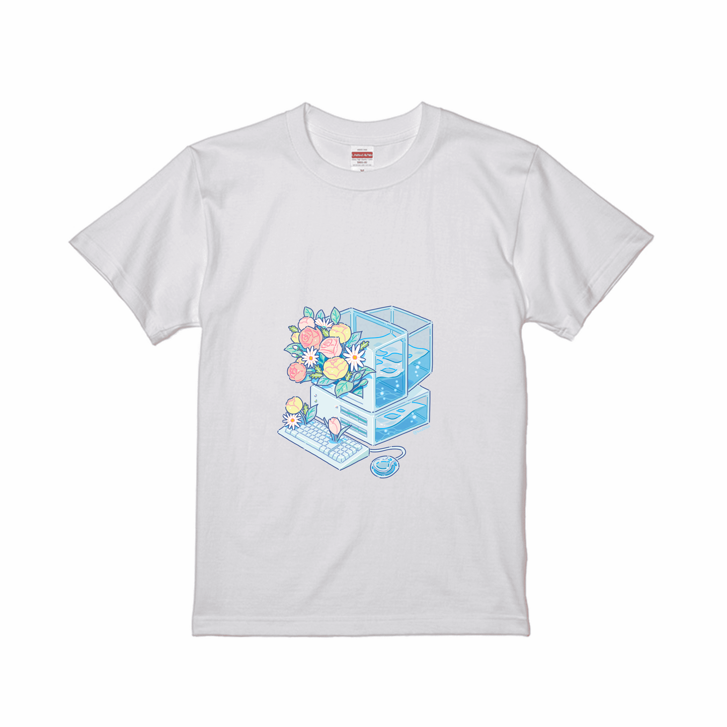 スタンダード半袖Tシャツ ホワイト
Mサイズ