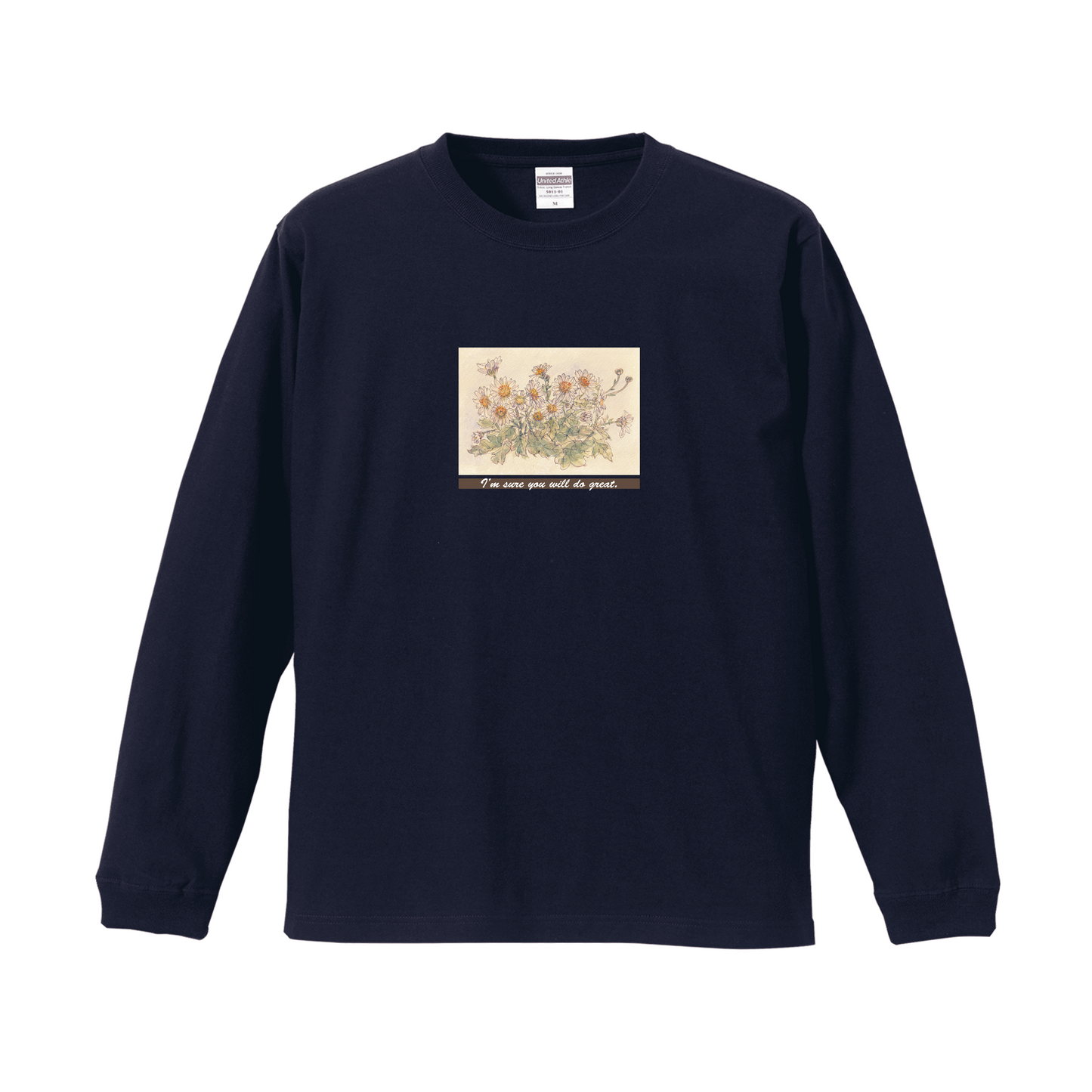 ネイビーロングスリーブTシャツ Sサイズ_02