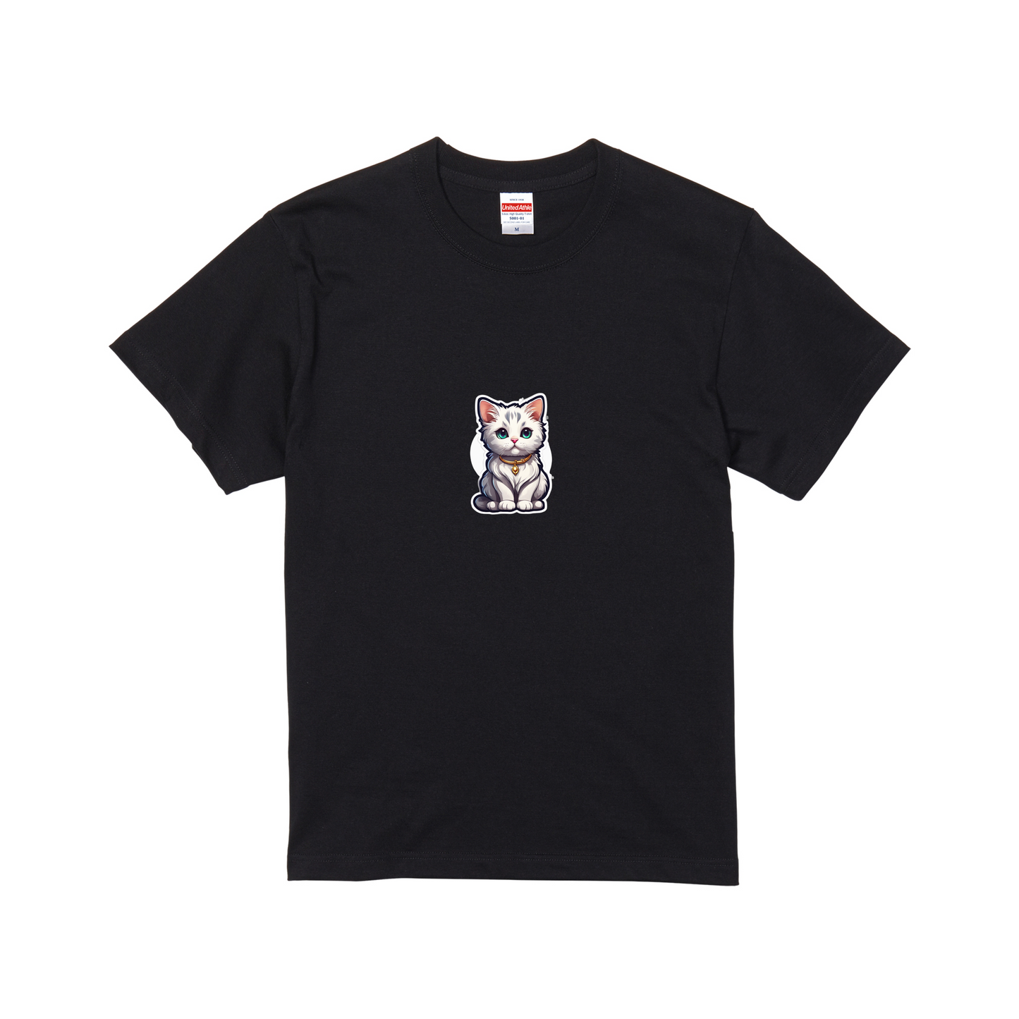 スタンダード半袖Tシャツ ブラック
Lサイズ 猫