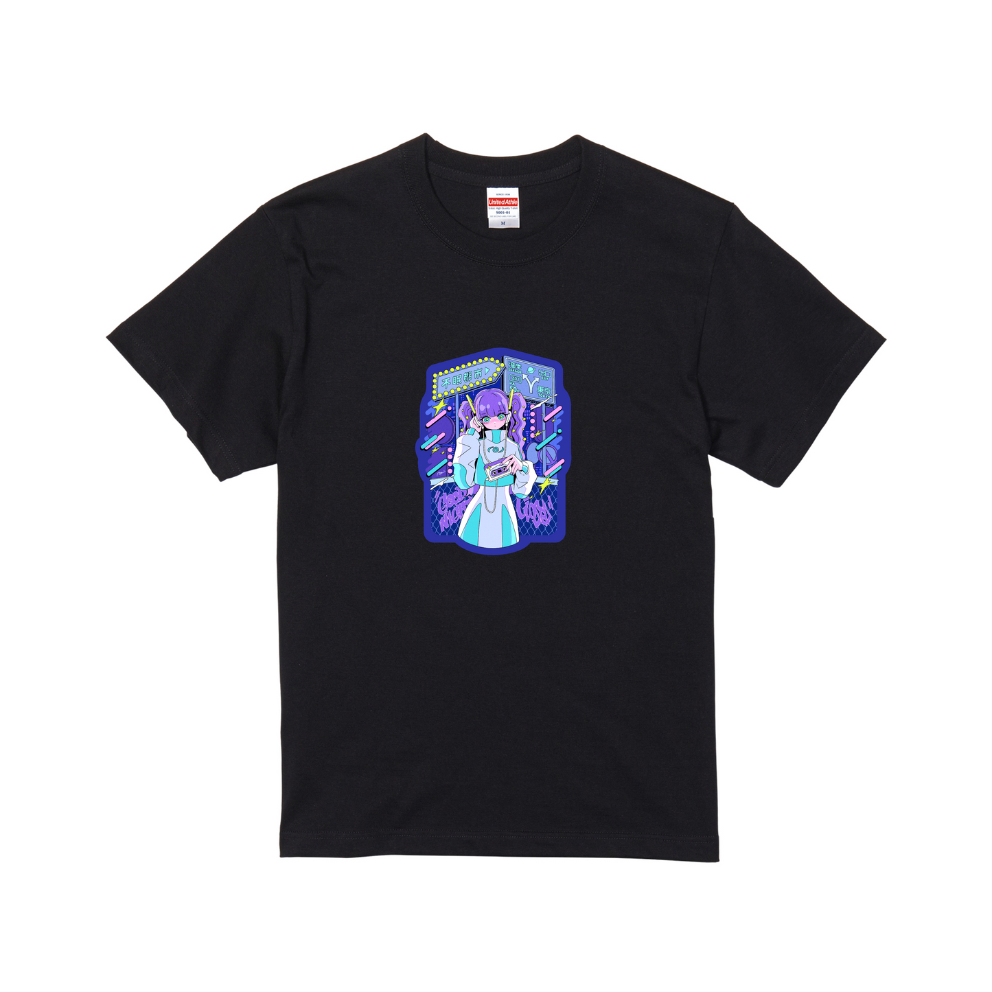 スタンダード半袖Tシャツ ブラック
Sサイズ