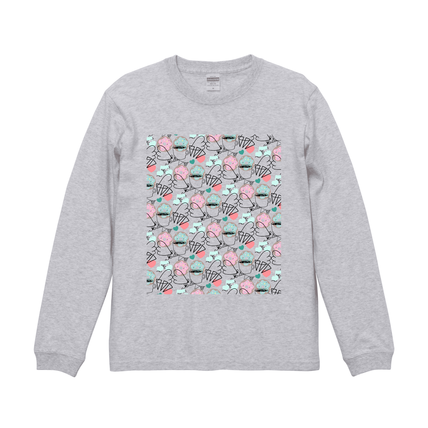 アッシュロングスリーブTシャツ Mサイズ