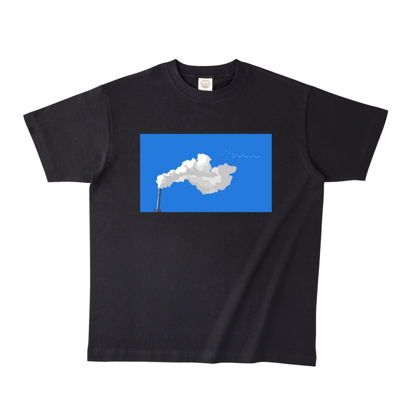 オーガニック半袖Tシャツ コットン
ブラック
XLサイズ
