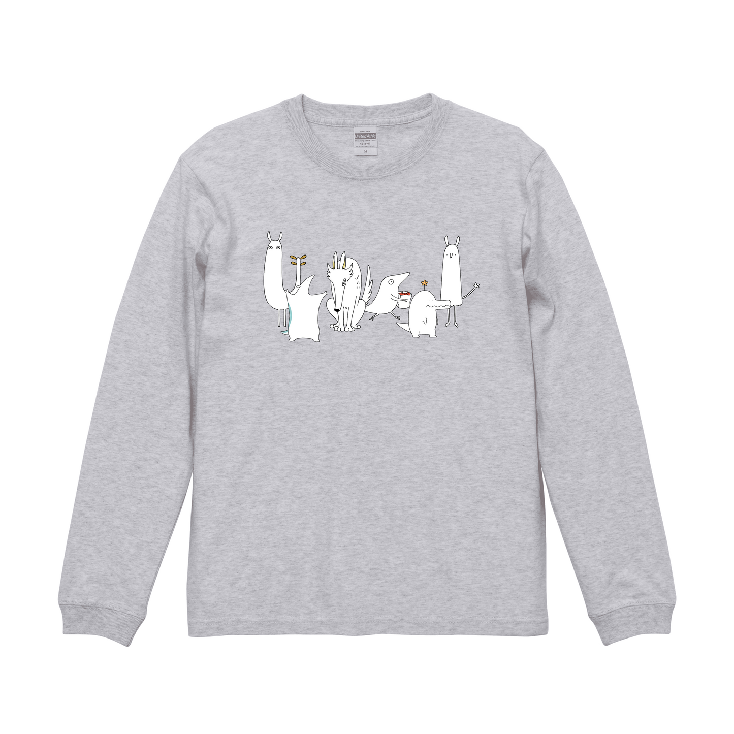 アッシュロングスリーブTシャツ XSサイズ キャラクター モンスター