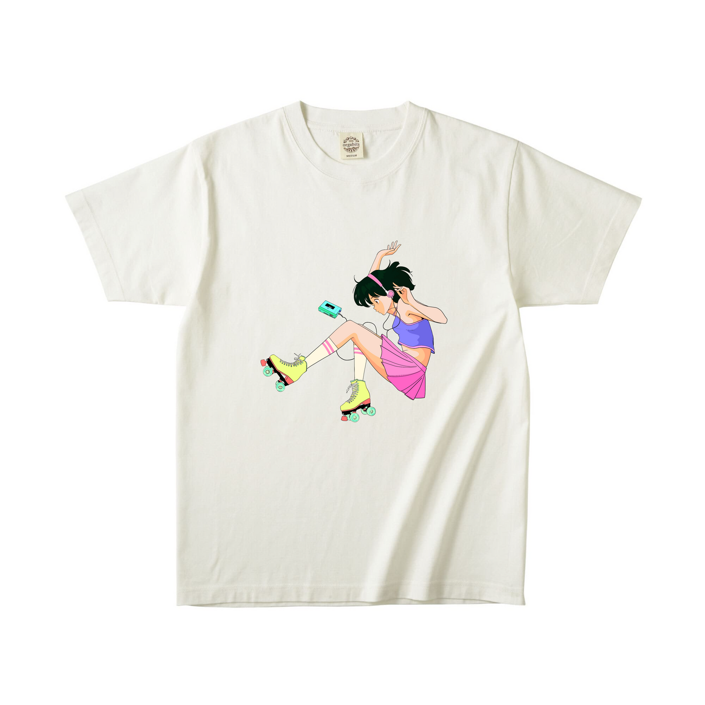 ナチュラルオーガニック半袖Tシャツ Sサイズ