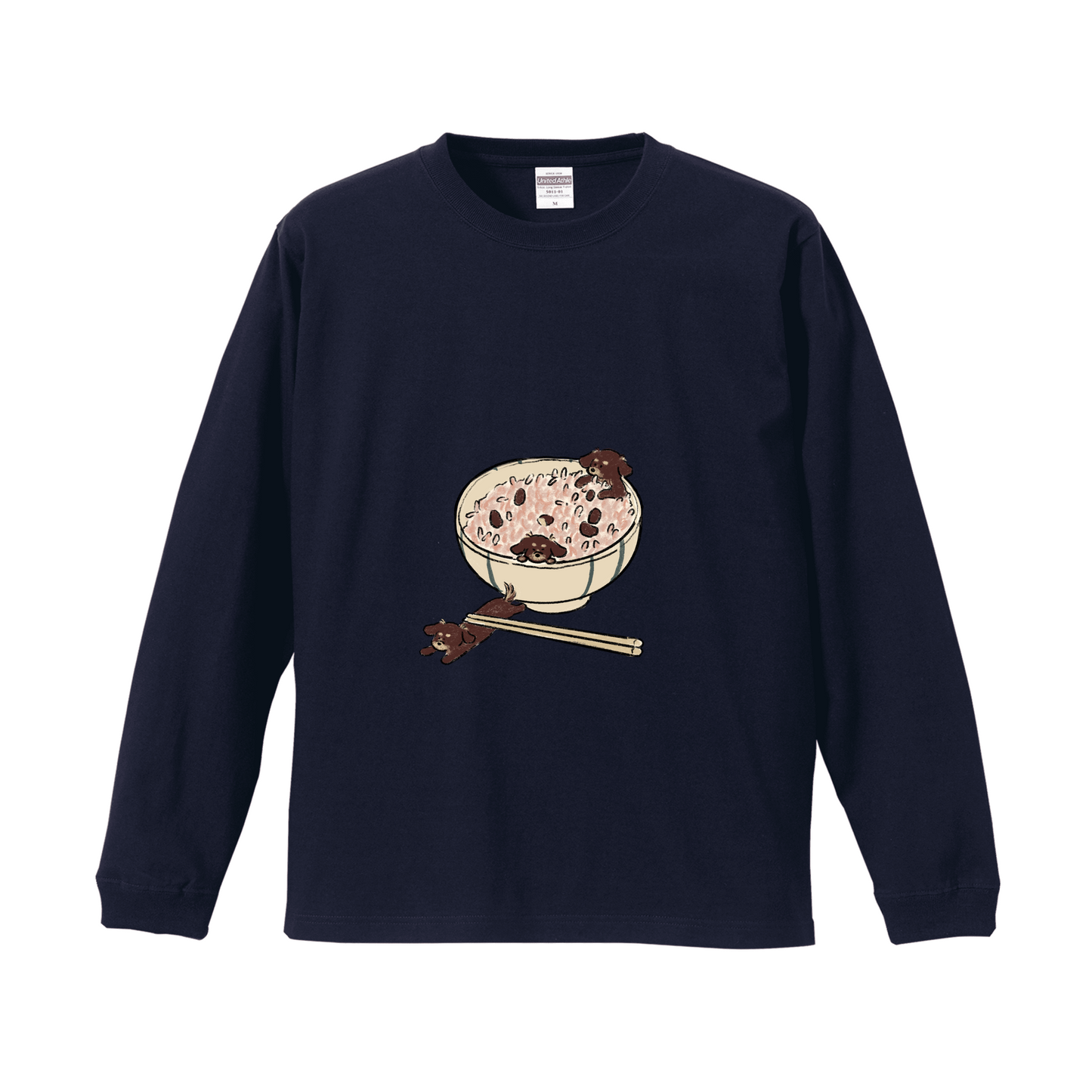 ネイビーロングスリーブTシャツ XLサイズ