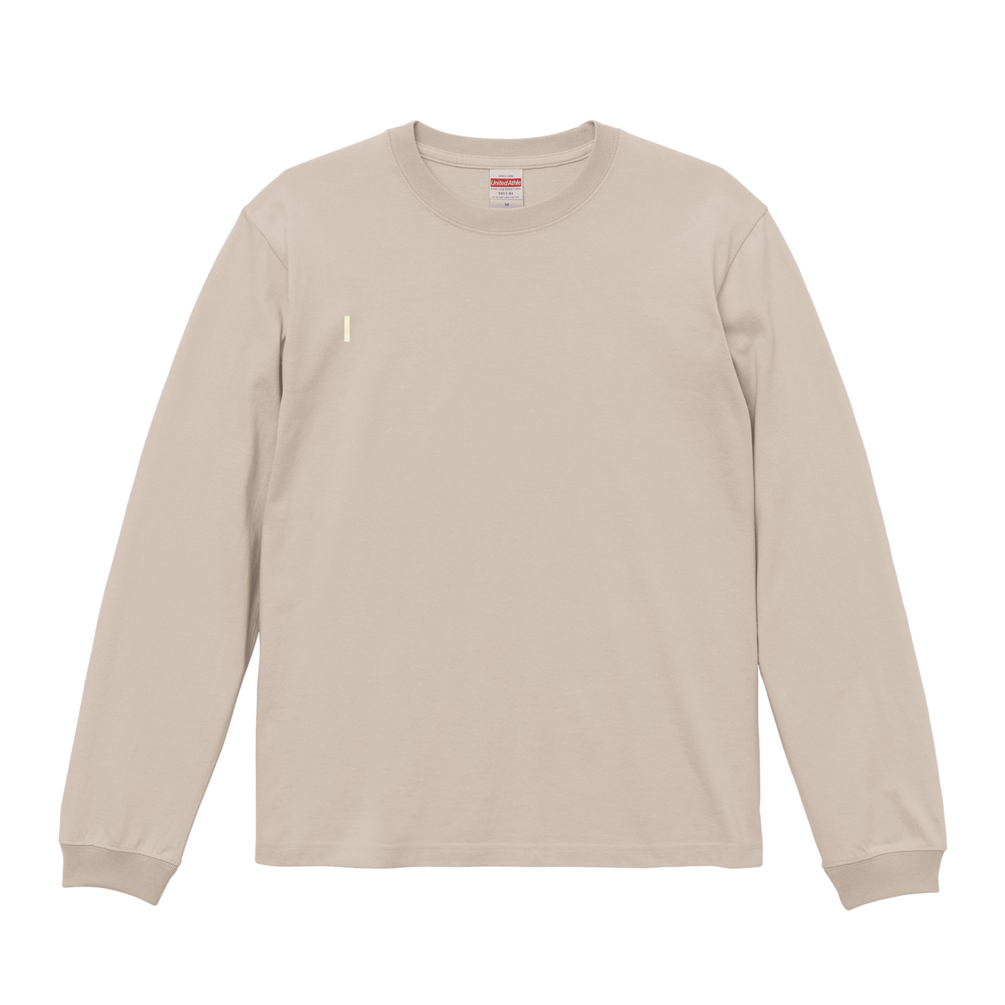 サンドベージュロングスリーブTシャツ Sサイズ