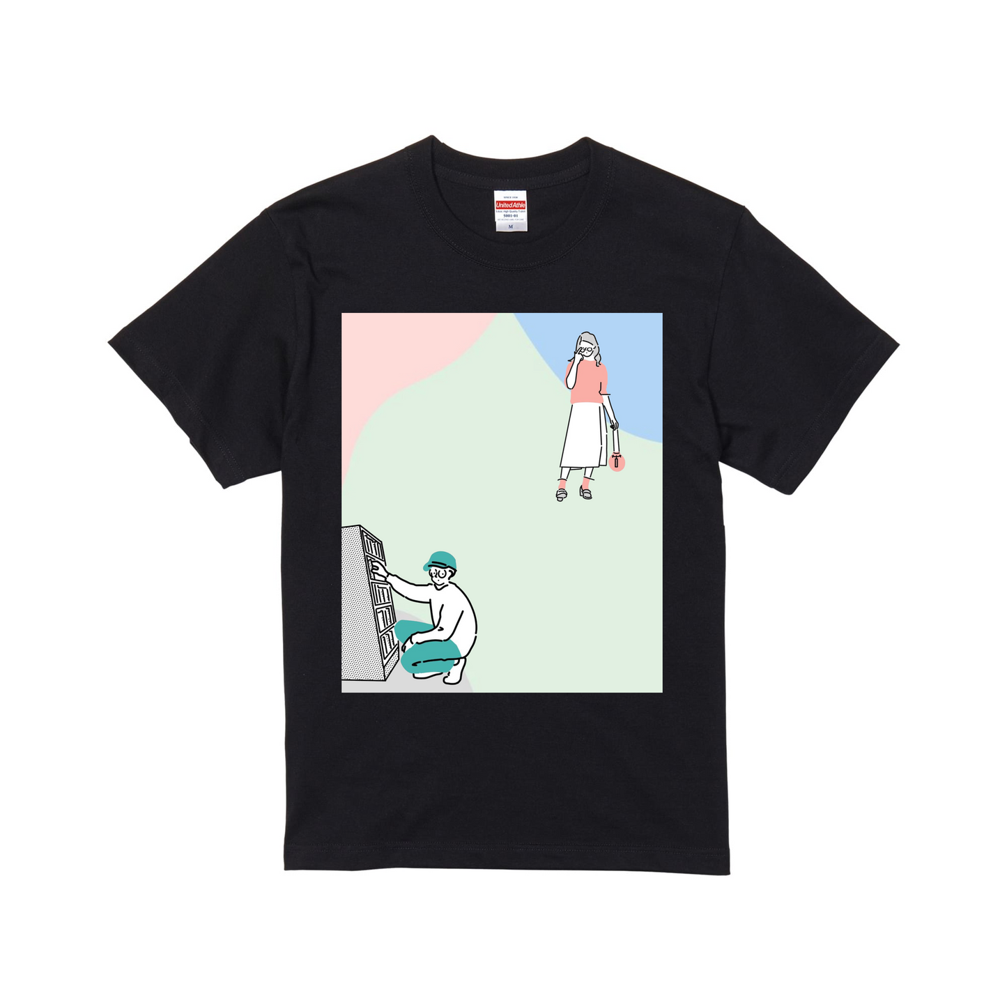 ブラックスタンダード半袖Tシャツ Lサイズ