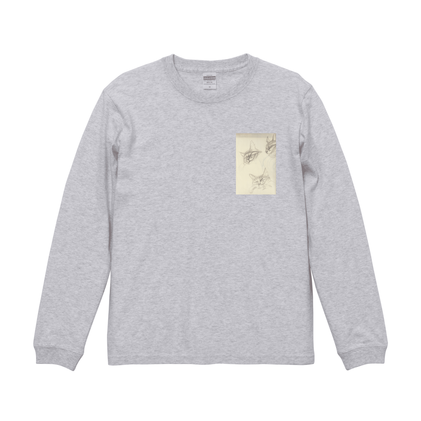 アッシュロングスリーブTシャツ Mサイズ