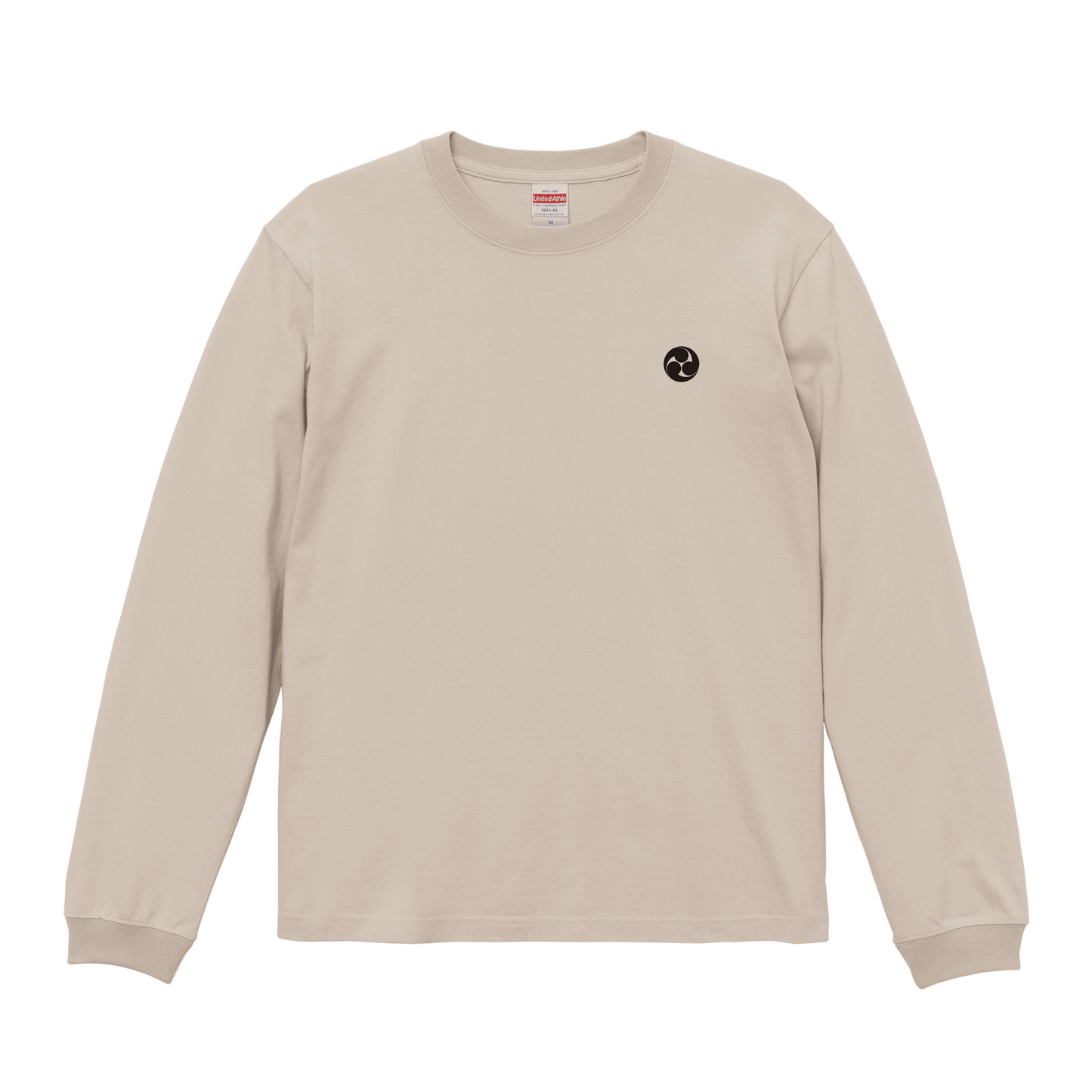サンドベージュロングスリーブTシャツ Lサイズ_08