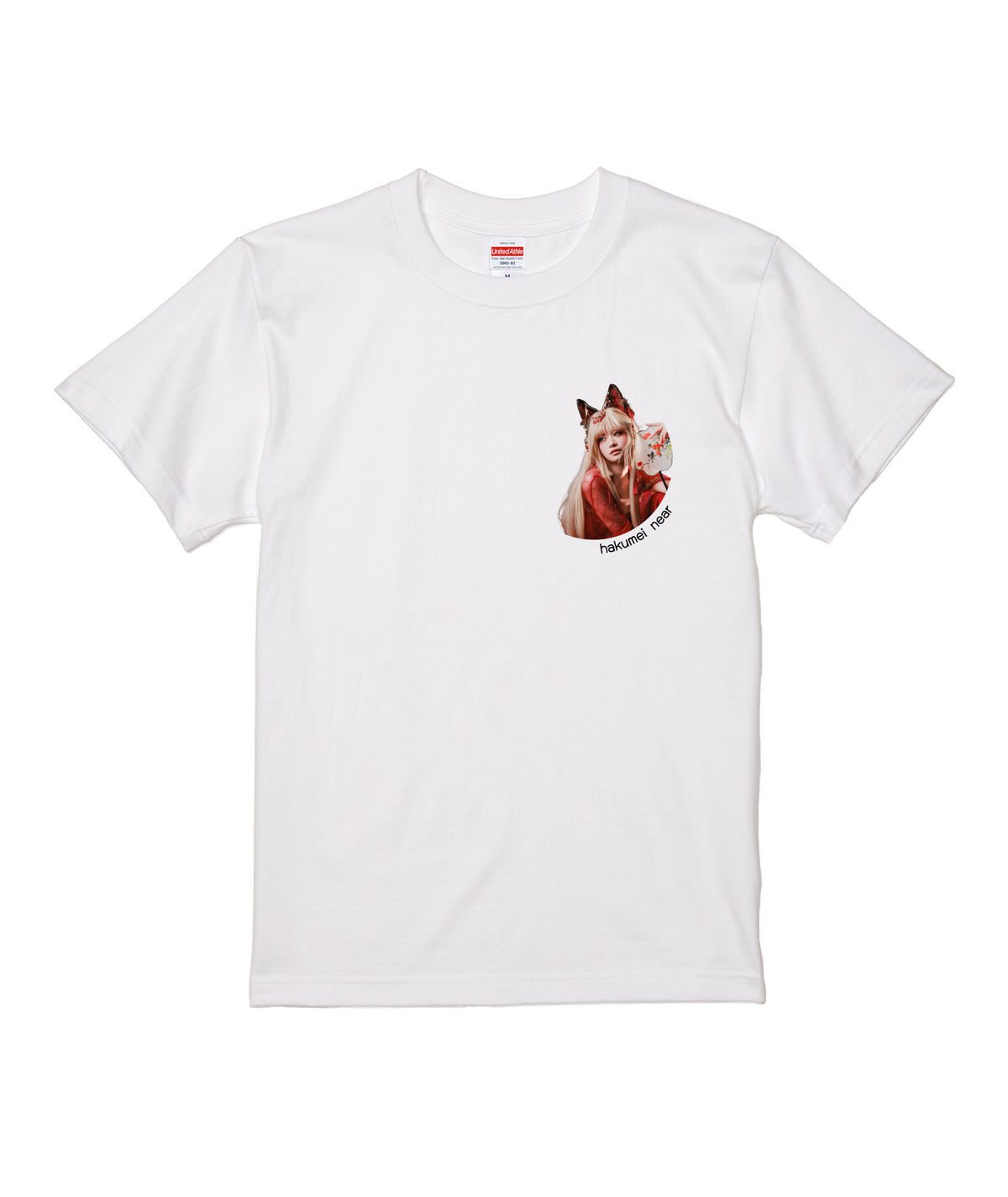 ホワイトスタンダード半袖Tシャツ Sサイズ