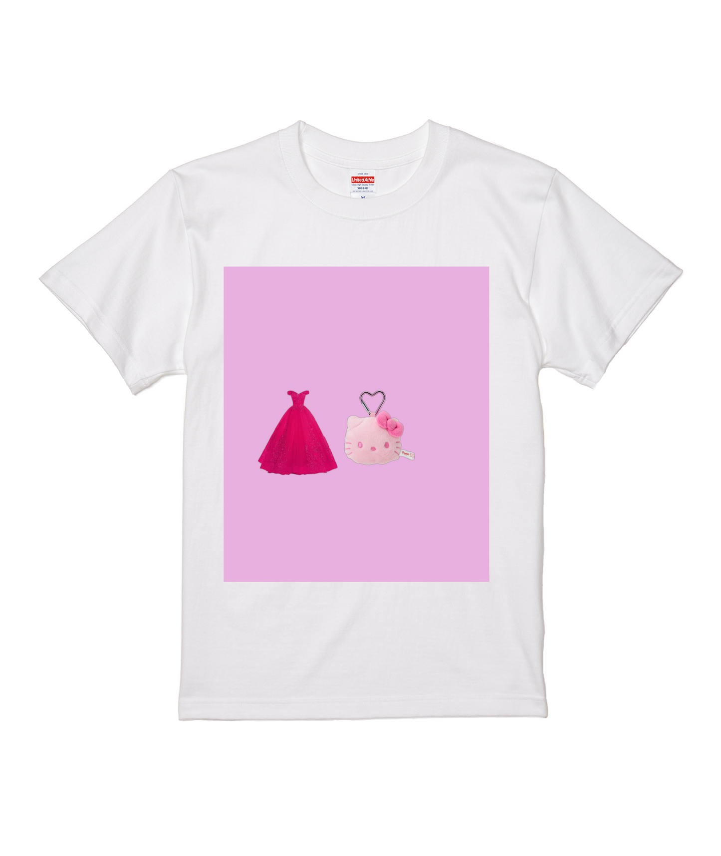 ホワイトスタンダード半袖Tシャツ Sサイズ