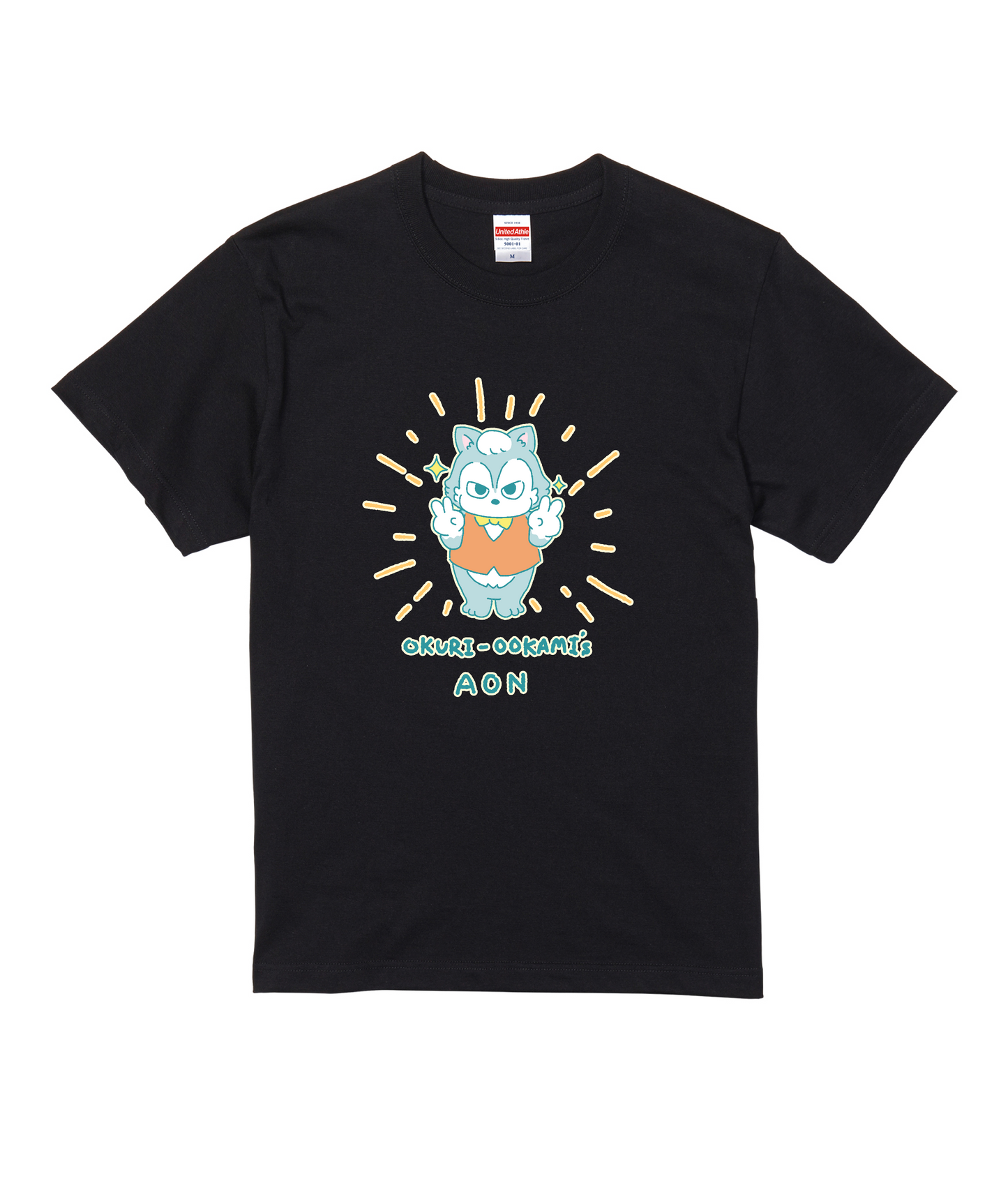 ブラックスタンダード半袖Tシャツ Lサイズ
