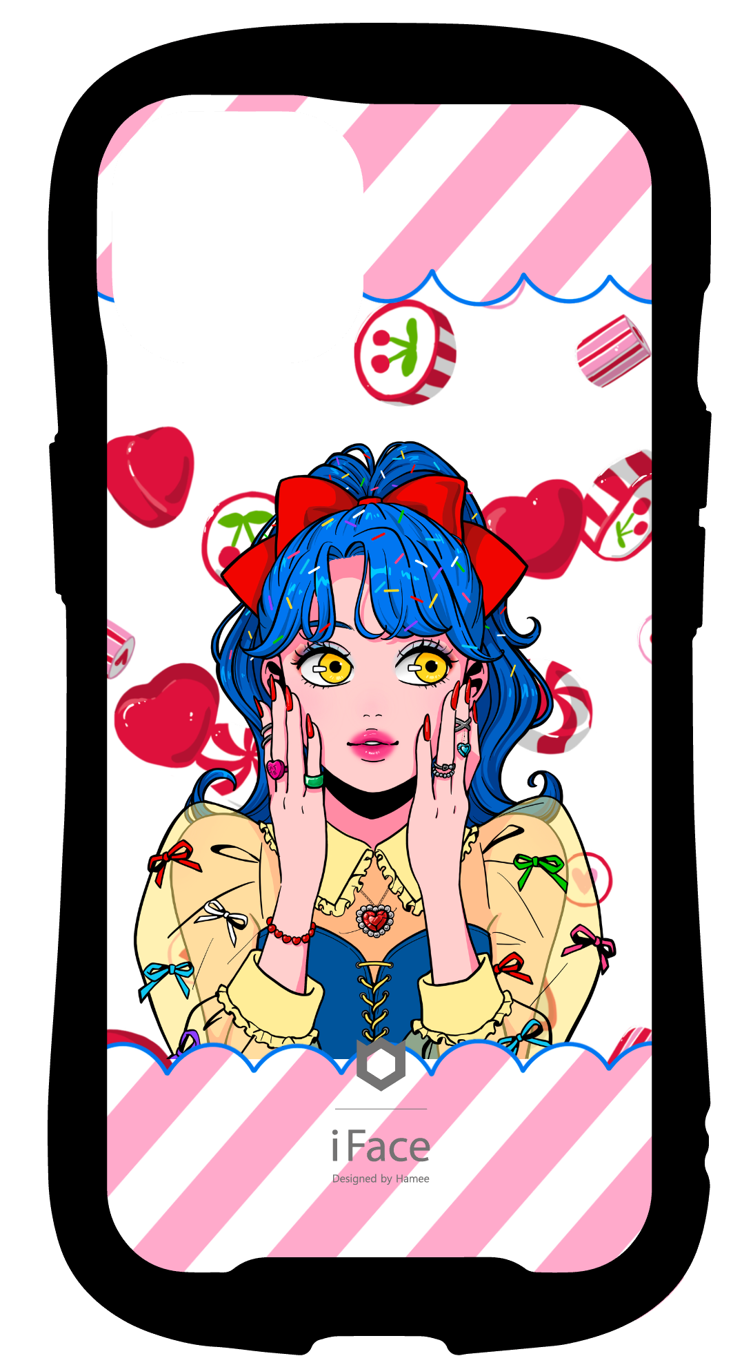 iFace reflectionインナーシート iPhone14 女の子