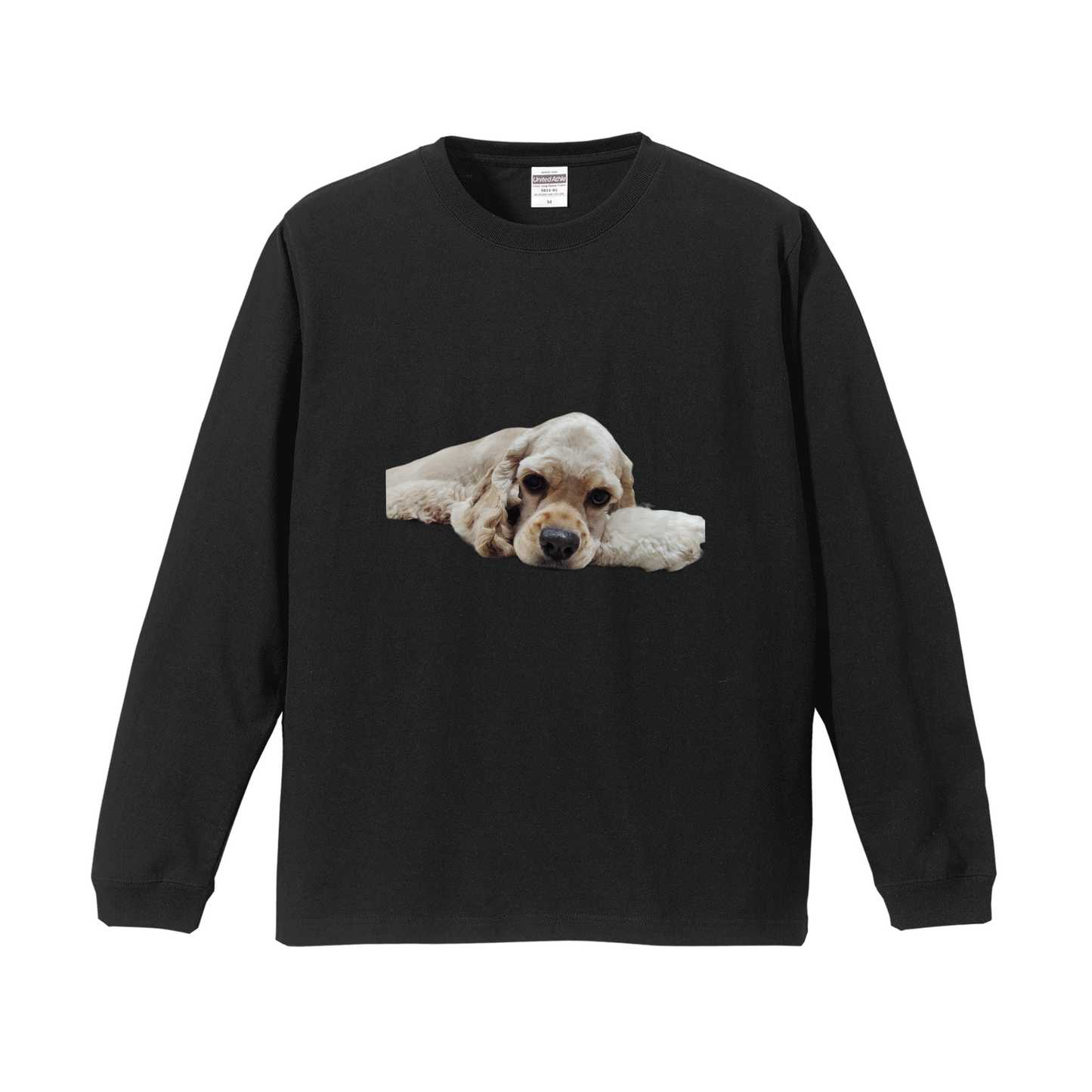 ブラックロングスリーブTシャツ Sサイズ