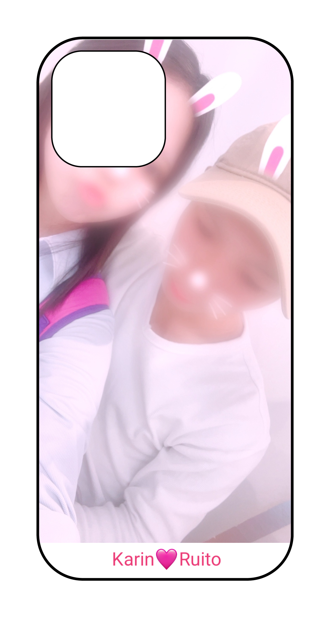 カスタマイズスマホケース iPhone15 シルバー
