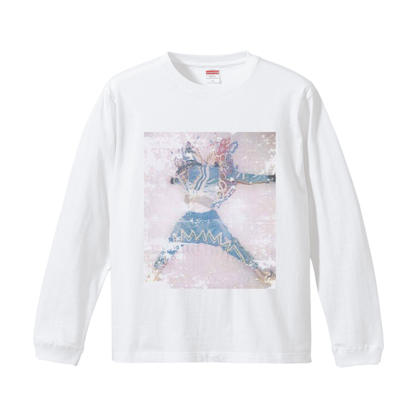 ホワイトロングスリーブTシャツ Lサイズ