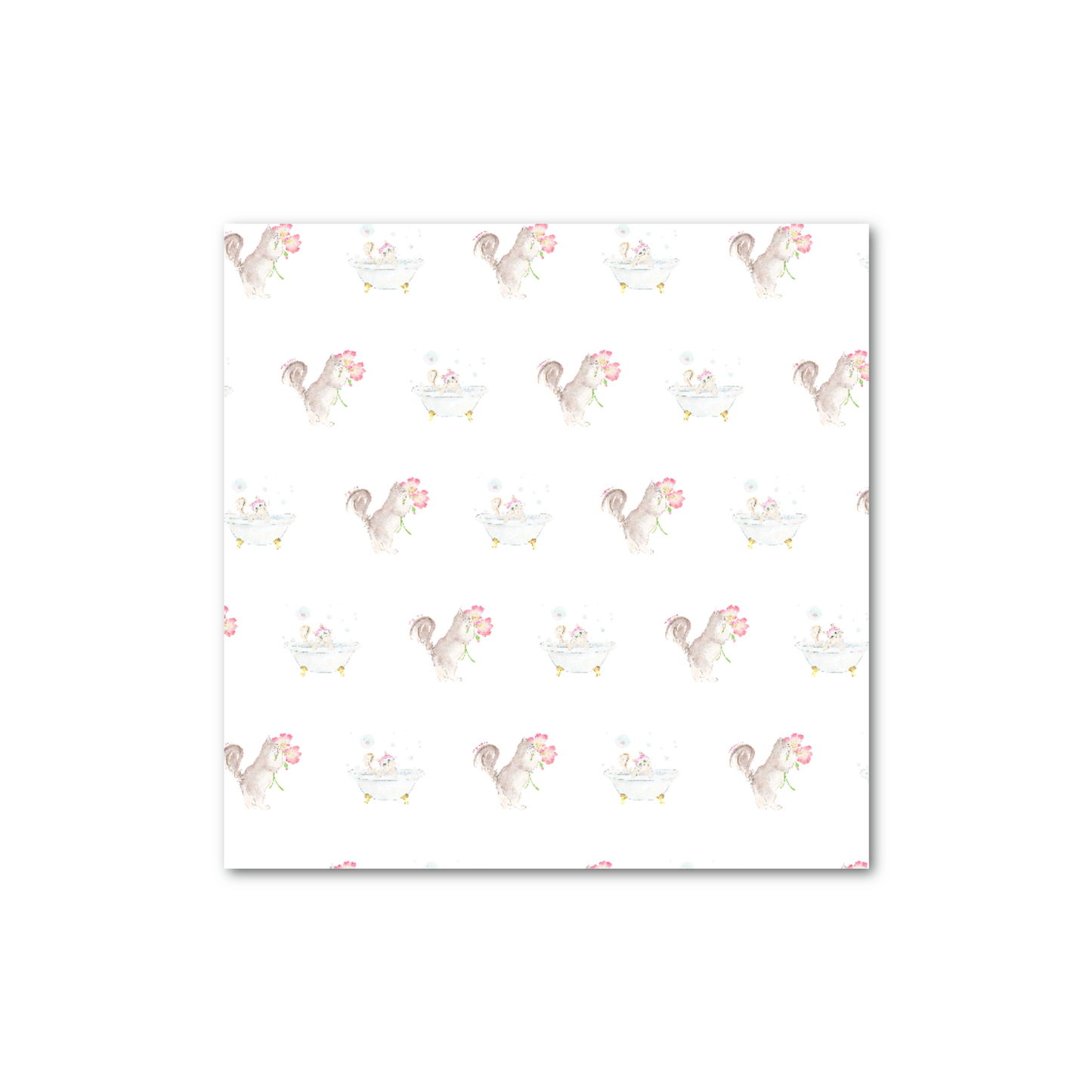 ペーパーウエイト(10cm × 10cm、厚さ2cm) アクリル
