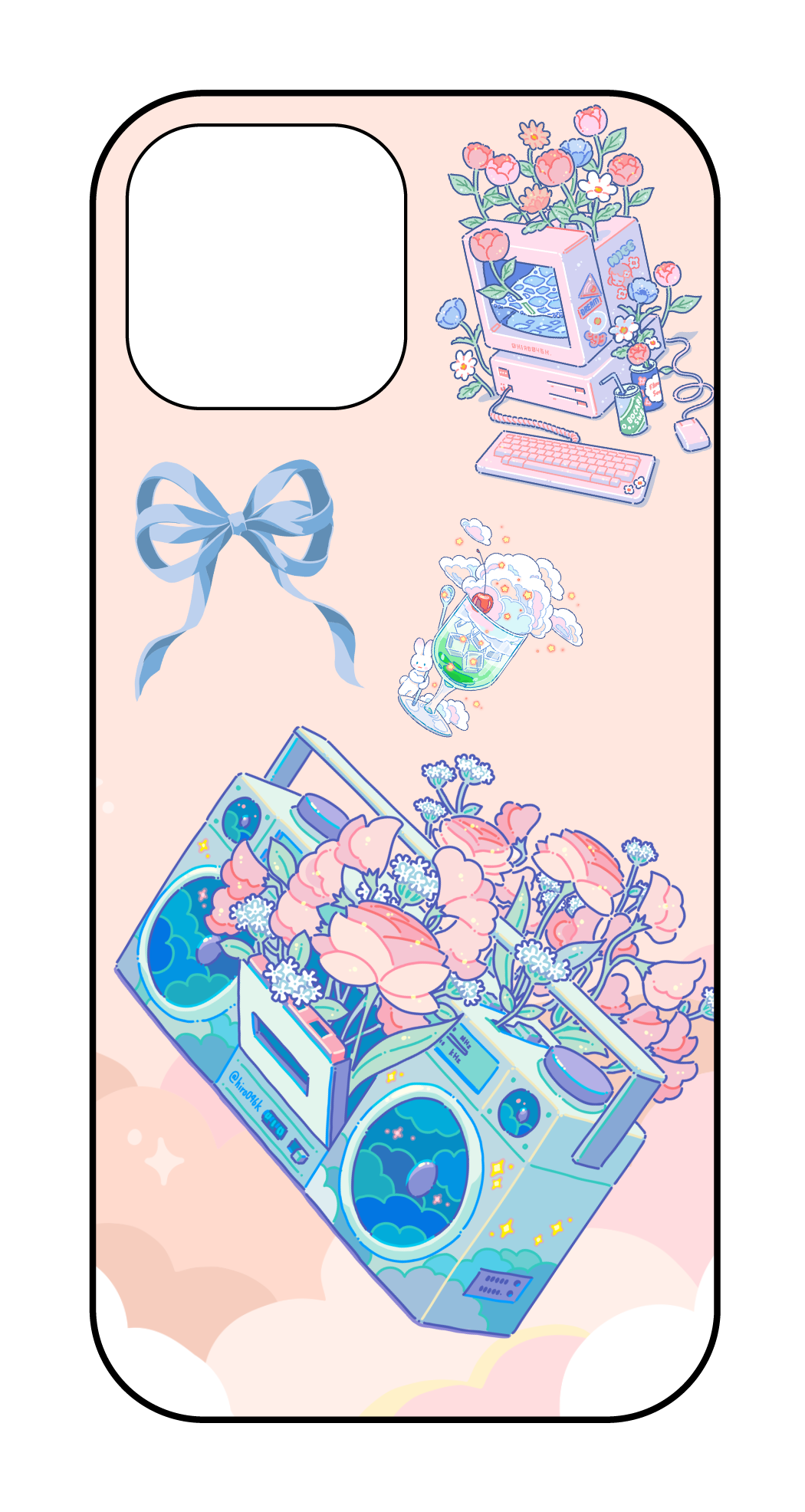 カスタマイズスマホケース iPhone15