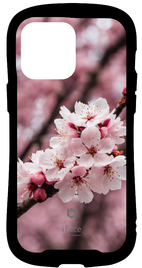 iFace reflectionインナーシート iPhone14ProMax 桜 花びら