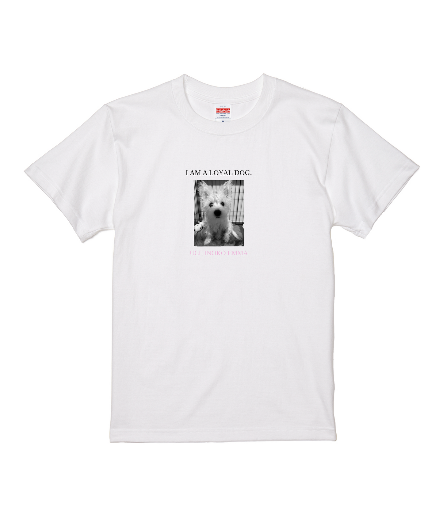 ホワイトスタンダード半袖Tシャツ Sサイズ