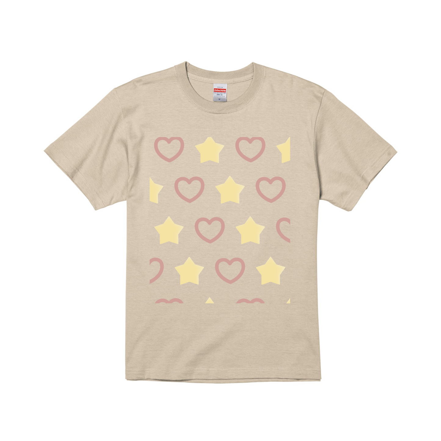 サンドベージュスタンダード半袖Tシャツ Lサイズ