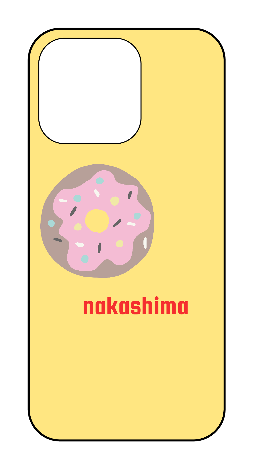 カスタマイズスマホケース iPhone13Pro nakashima