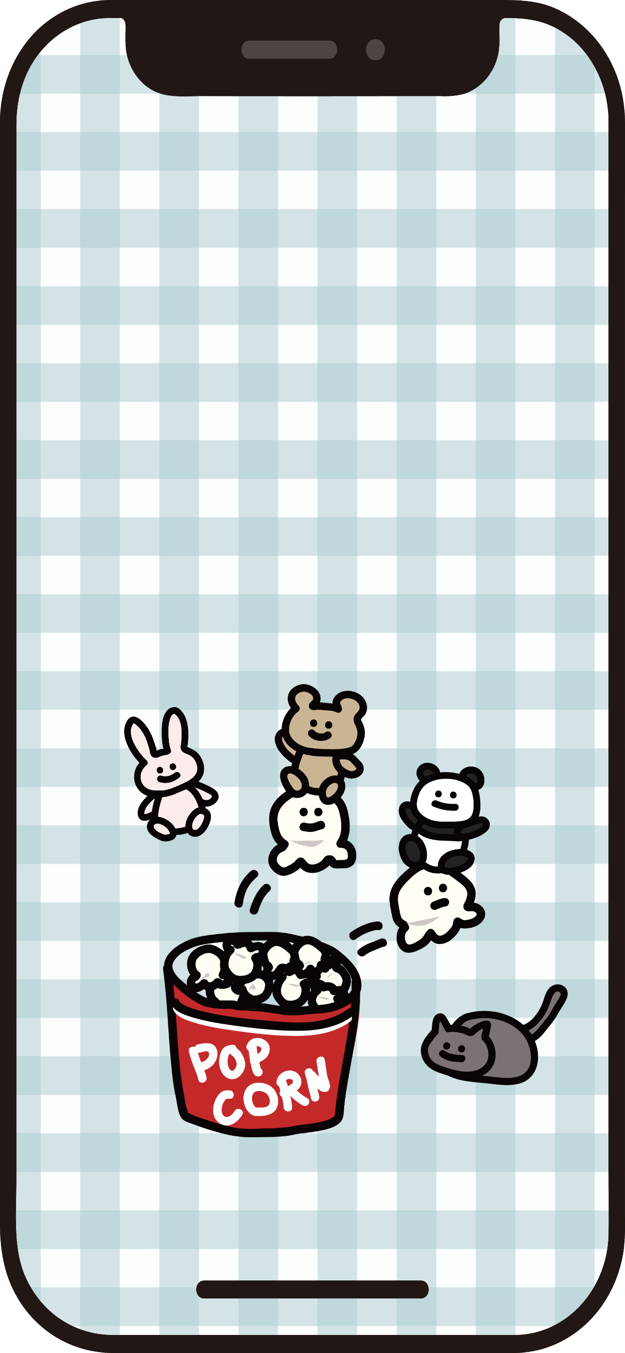 スマホ用壁紙 動物