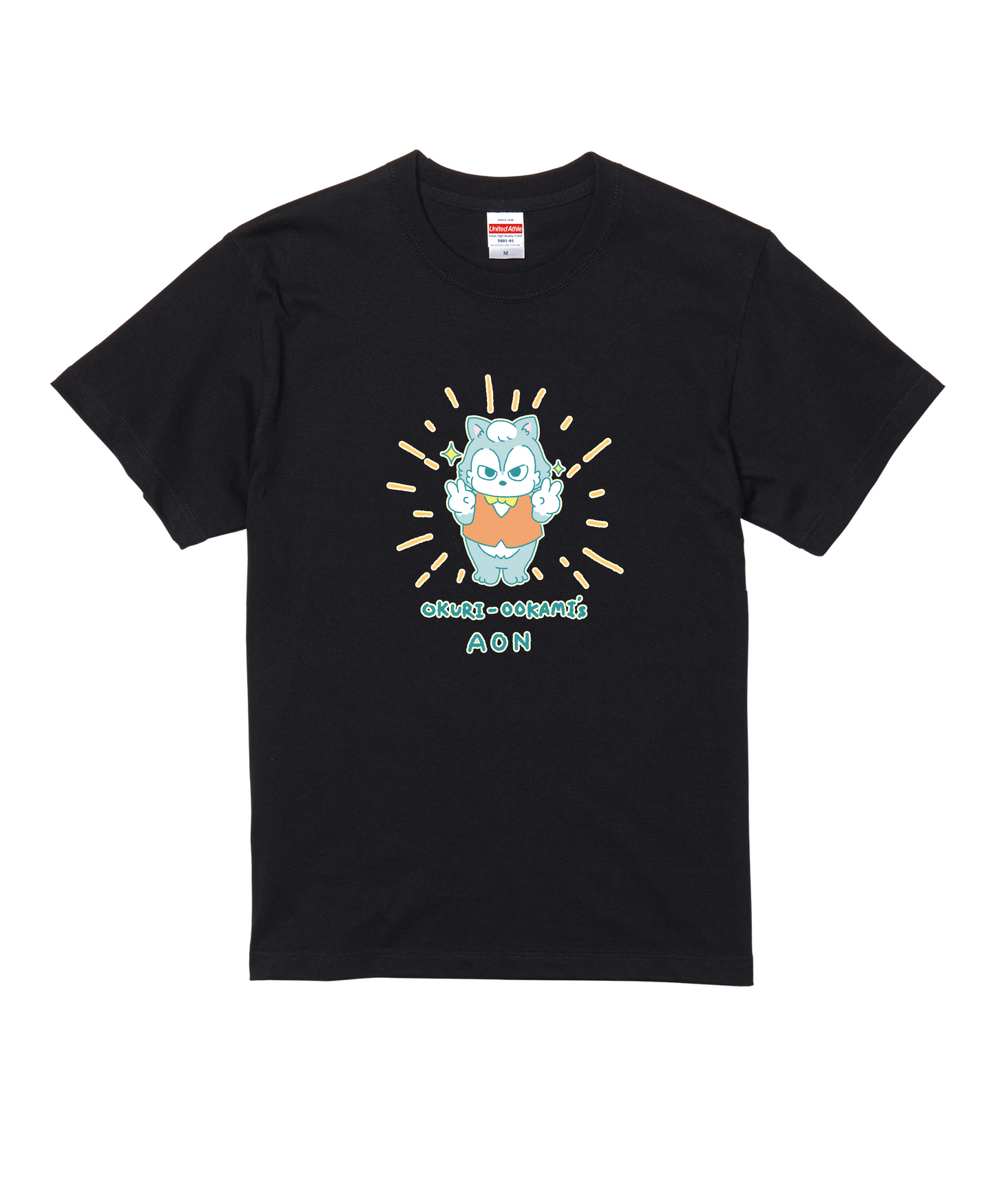 ブラックスタンダード半袖Tシャツ Lサイズ