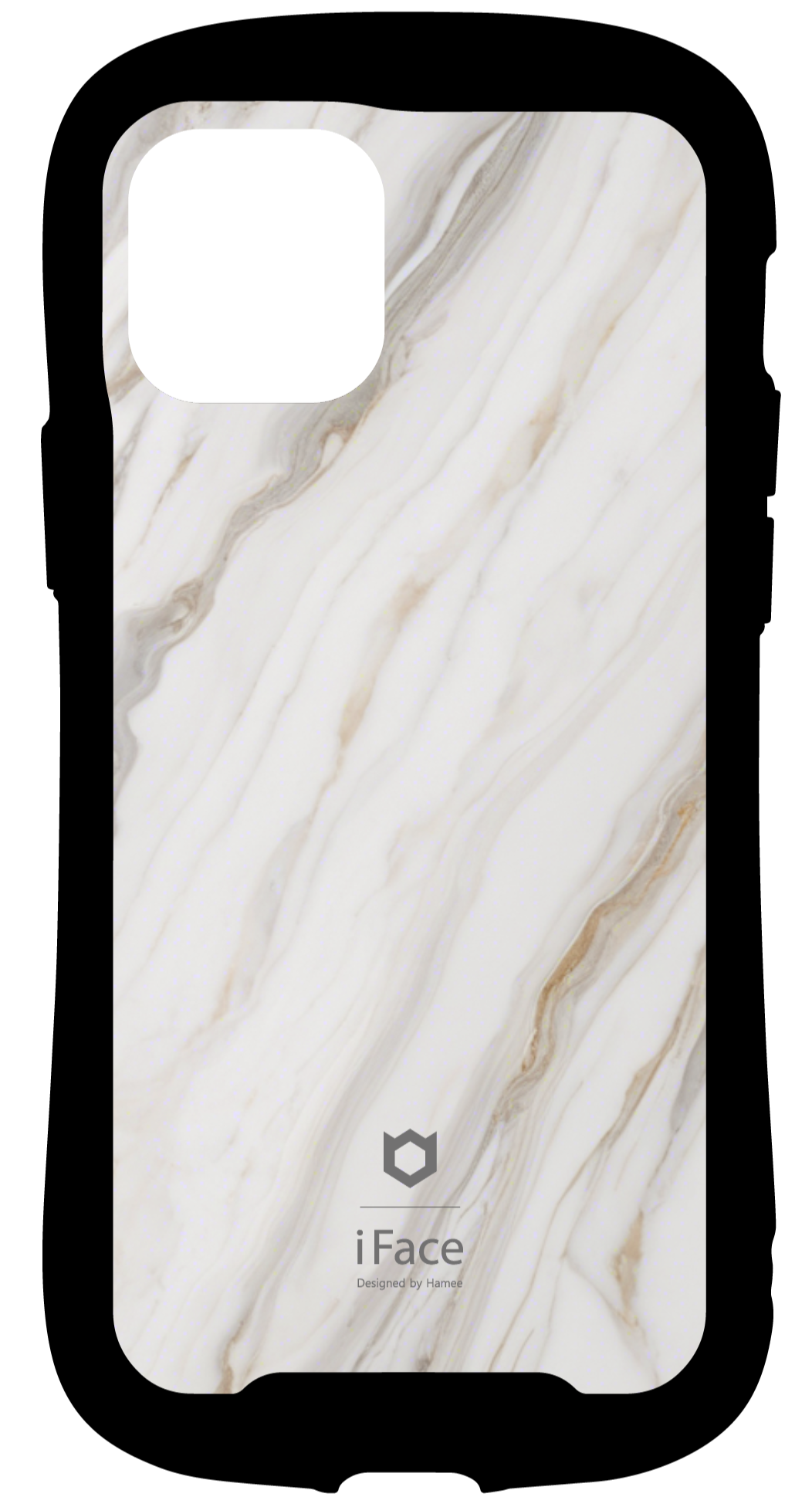 iFace reflectionインナーシート iPhone 12/12 Pro 大理石 白 大理石風 絵