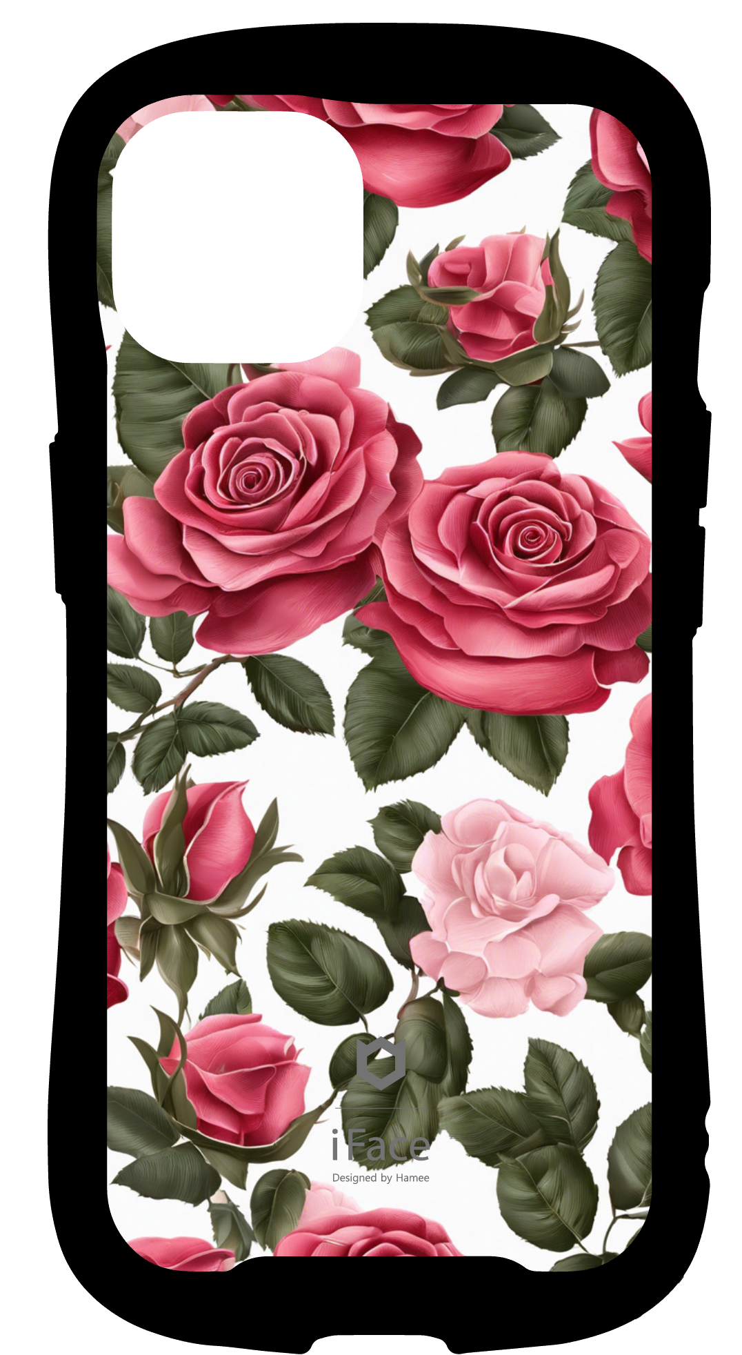 iFace reflectionインナーシート iPhone14 バラの花