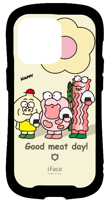 iFace reflectionインナーシート iPhone14Pro Happy