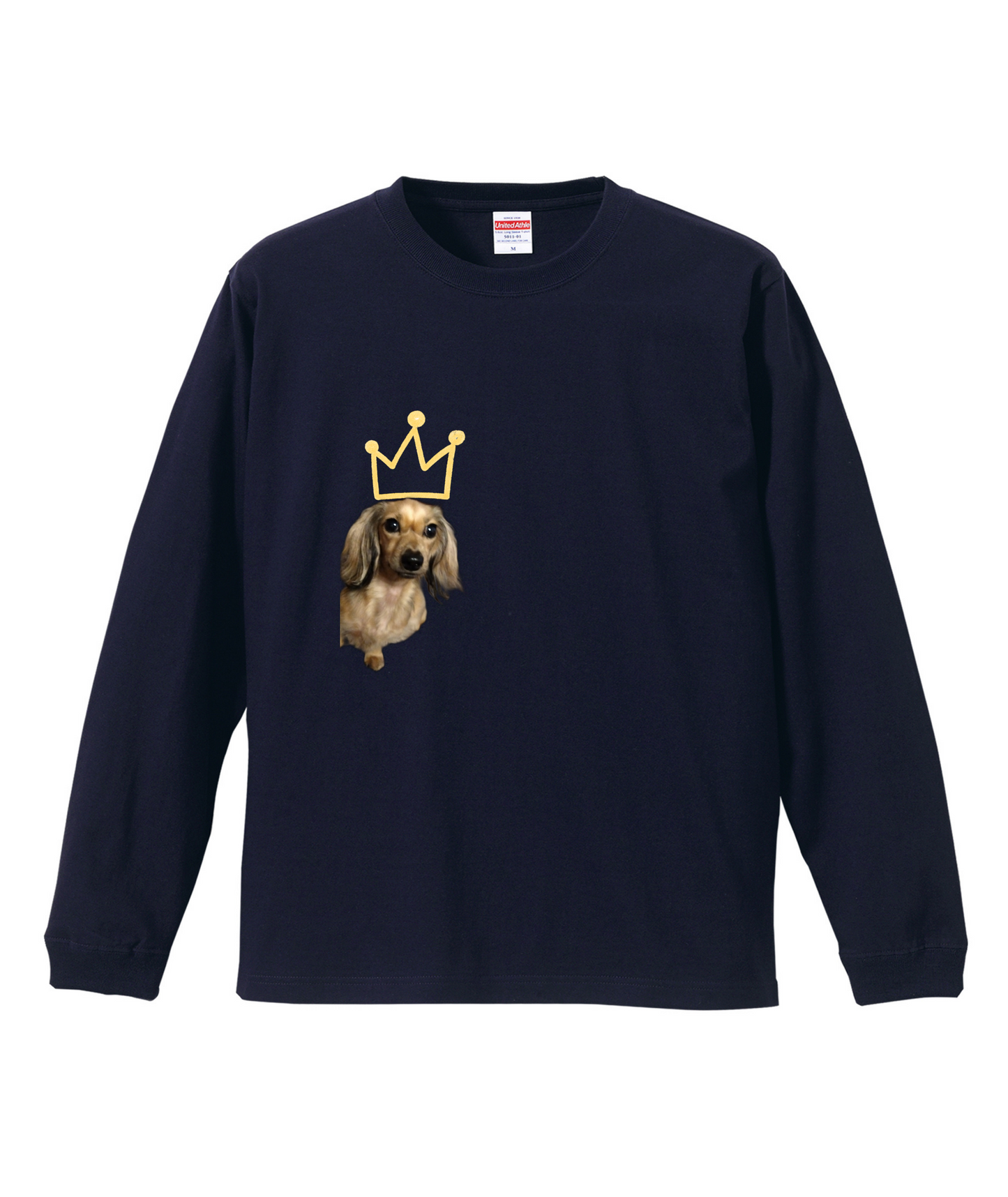 ネイビーロングスリーブTシャツ Lサイズ