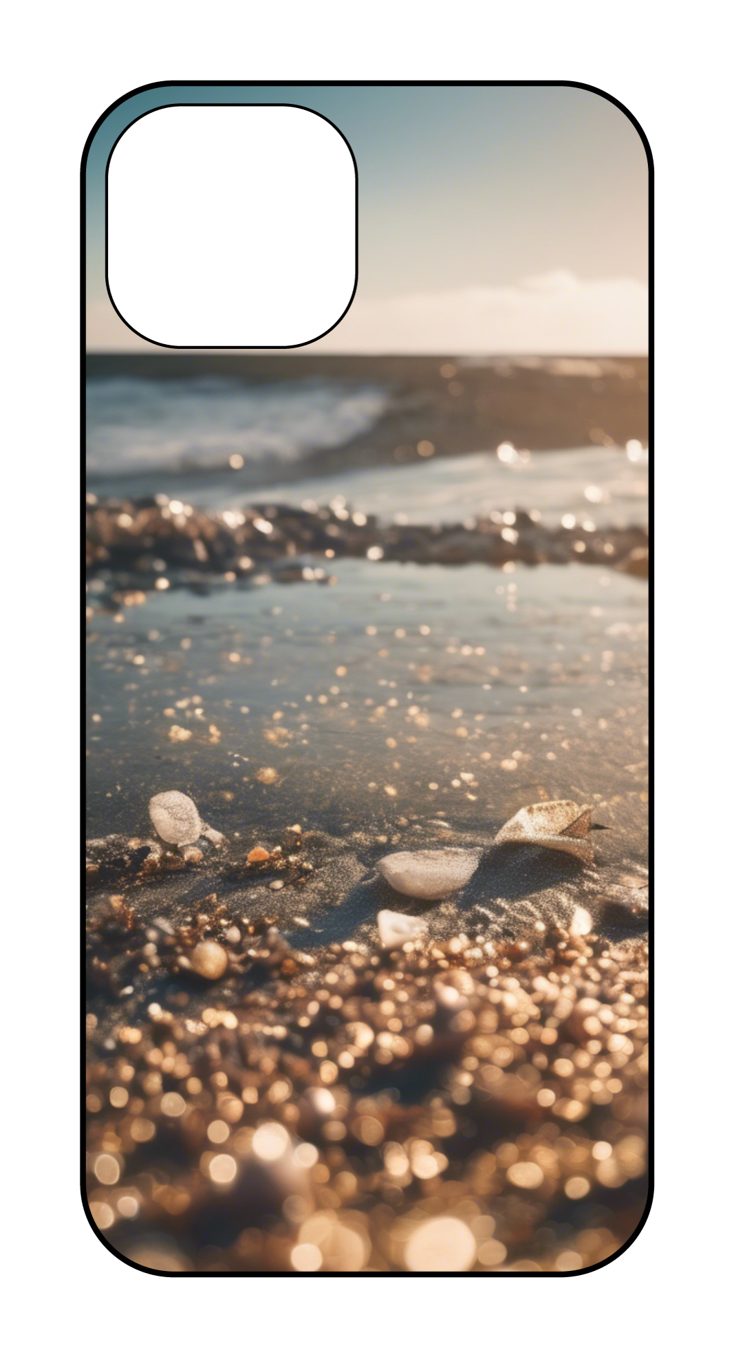 カスタマイズスマホケース iPhone13 beach