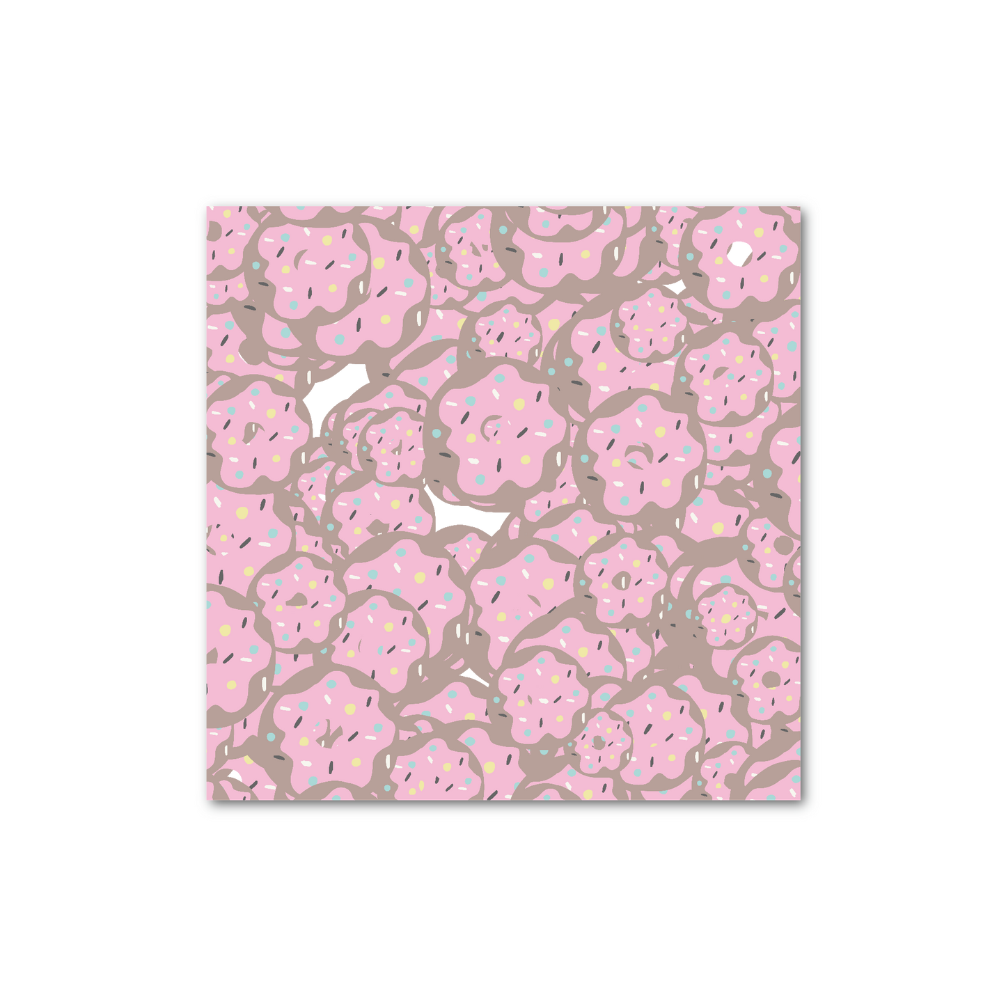 ペーパーウエイト(10cm × 10cm、厚さ2cm) アクリル