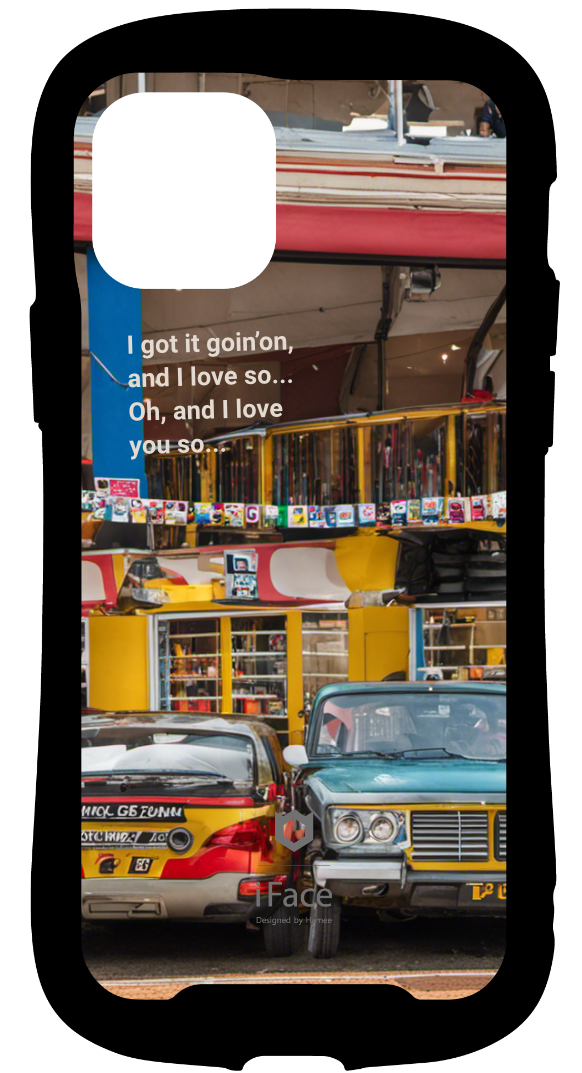 iFace reflectionインナーシート iPhone 12/12 Pro Bike Joker Piero Ha Twice Drthufyhukiy I got it goin’on