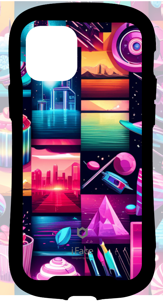 iFace reflectionインナーシート iPhone 12/12 Pro AI キャンディ