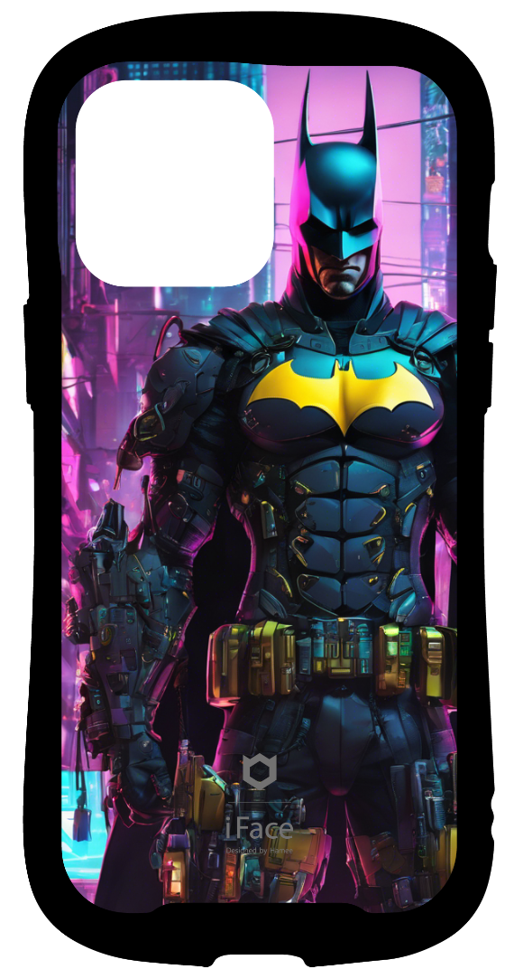 iFace reflectionインナーシート iPhone14ProMax Cyberpunk Batman